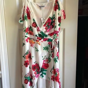 Express floral dress